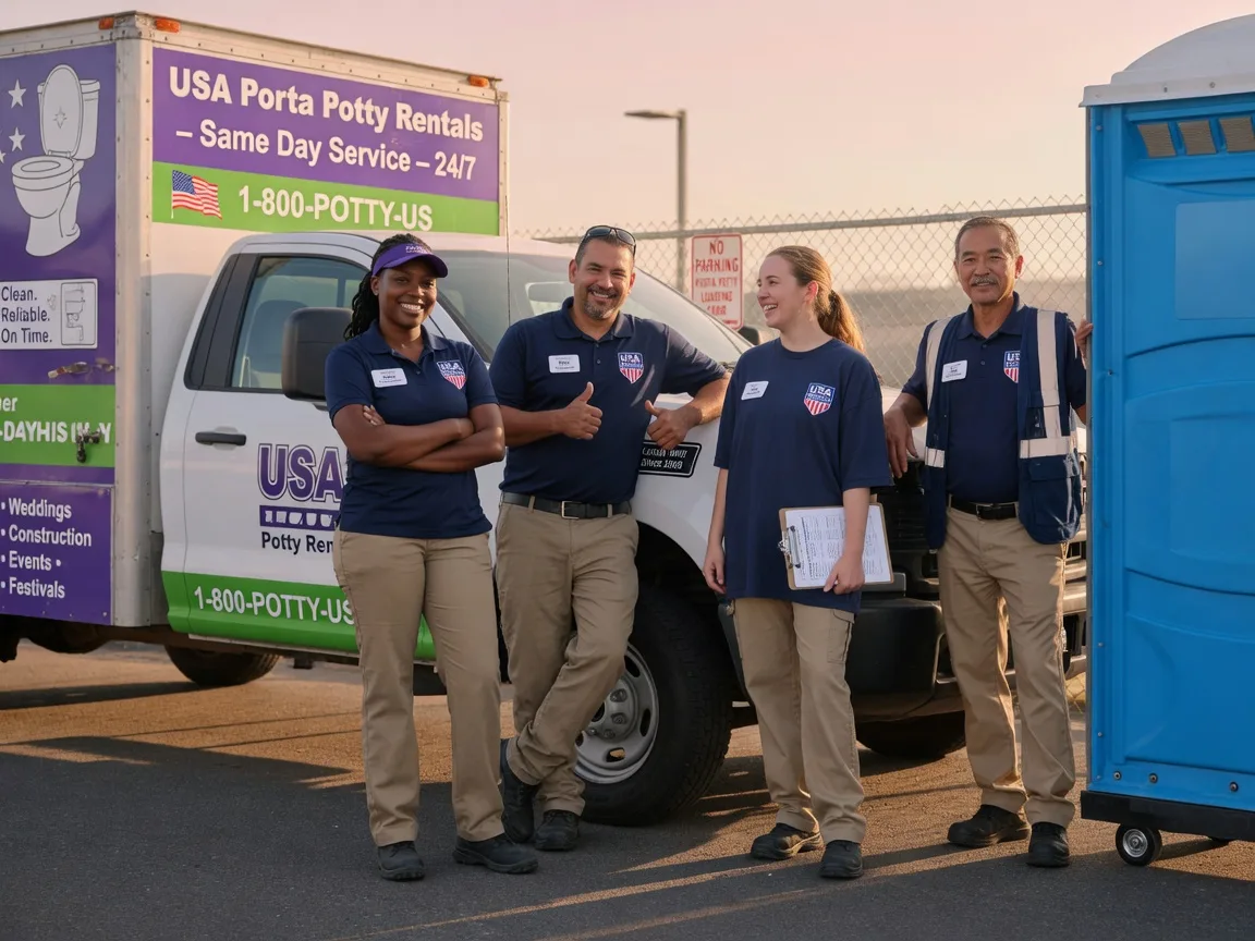 Porta Potty Rental company in Mill Shoals, IL